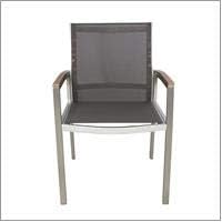 Great Deal Furniture Emma Patio Dining Chairs - Aluminum - Outdoor Mesh Seats...