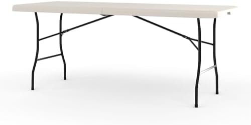 Staples Heavy-Duty Folding Utility Table, 72 Inch