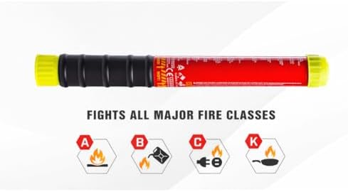 Element E100 | Compact Fire Safety Stick – Extended Discharge | Portable, Lig...