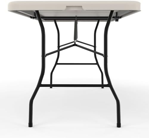 Staples Heavy-Duty Folding Utility Table, 72 Inch