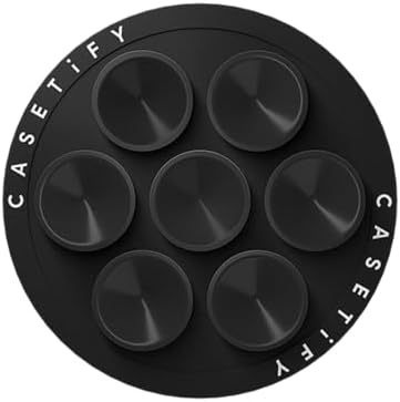 CASETiFY Snappy Snap & Stick Grip Stand Magsafe Compatible - Black