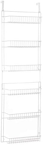 Miles Kimball Over The Door Kitchen Storage Organizer, White