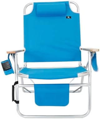 Big Jumbo XL Heavy Duty Beach Chair for Big & Tall Adults, 16" High,...