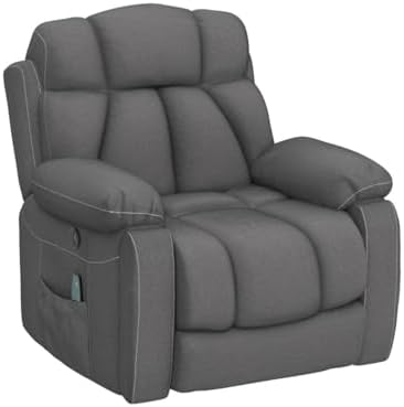 CANMOV Power Lift Recliner Chair for Elderly, Lift Chair with Massage Heat