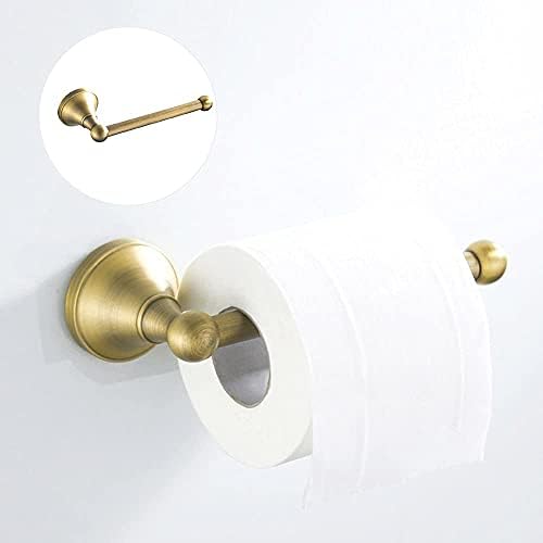 Leyden Antique Brass Toilet Paper Holder Towel Ring, Brass Hand Towel Holder ...