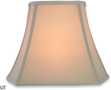 Royal Designs, Inc. DSO-68-16EG Rectangle Cut Corner Bell Designer Lamp Shade...