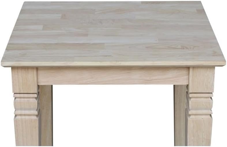 IC INTERNATIONAL CONCEPTS Java End Table Unfinished