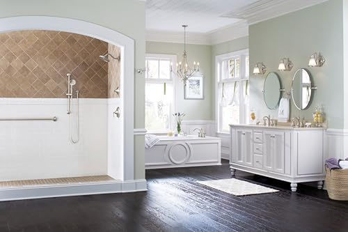 Moen DN2692BN Glenshire Pivoting Oval Mirror, Brushed Nickel