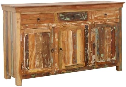 Coaster Harper 60-Inch Accent Cabinet with Storage, Reclaimed Wood 950367