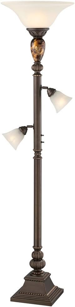 Regency Hill Mulholland 72" Tall HIgh Tree Torchiere Floor Lamp