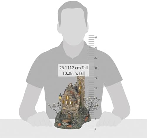 Department 56 Snow Village Halloween Castle Calvaria Lit Building, 10.28 Inch...