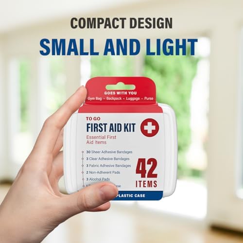 DecorRack 1000 Piece First Aid Kit, 24 Individual Boxes of 42 Items Each, Fir...