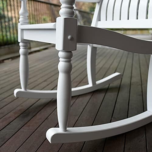 Cambridge Casual Thames Oversized Rocking Chair, White
