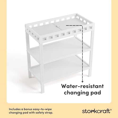 Storkcraft Morningside Changing Table, White
