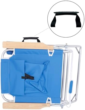 Big Jumbo XL Heavy Duty Beach Chair for Big & Tall Adults, 16" High,...