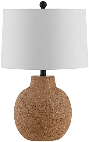 SAFAVIEH Acer Table Lamp, 24" Coastal Tan TBL4428A