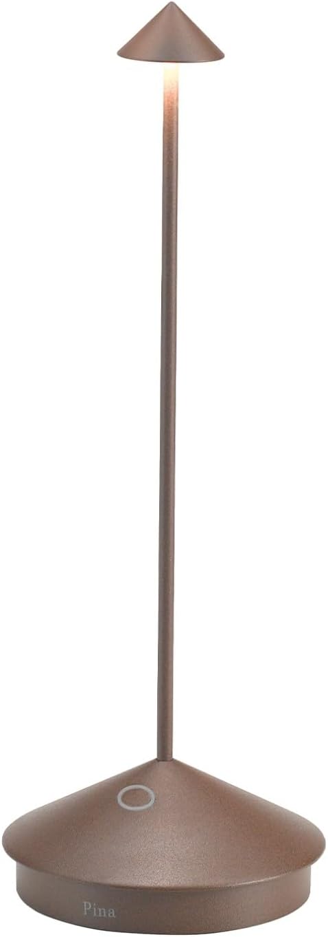 Zafferano, Pina Pro, Rechargeable Cordless Lamp, Rust
