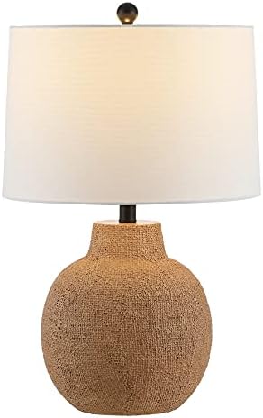 SAFAVIEH Acer Table Lamp, 24" Coastal Tan TBL4428A