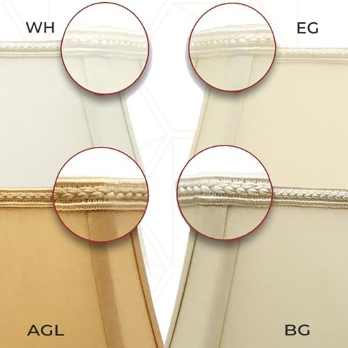 Royal Designs, Inc. DSO-68-16EG Rectangle Cut Corner Bell Designer Lamp Shade...