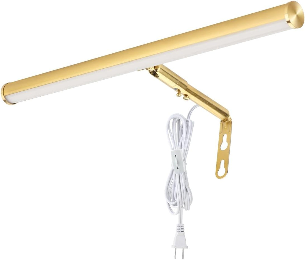 16 inch Plug in LED Picture Lights for Wall, Gold
