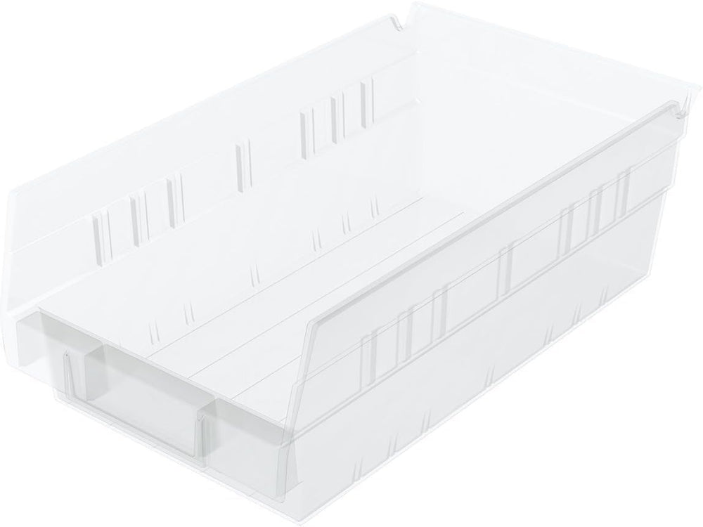 Akro-Mils 30130 Heavy Duty Plastic Shelf Bins, 12"x 6.5"x 4", ...