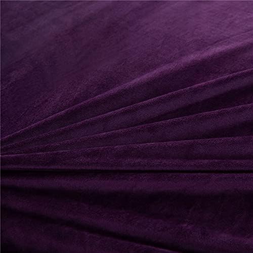 Velvet Chaise Longue Slipcover Luxury Chaise Chair Cover for Living Room Indo...