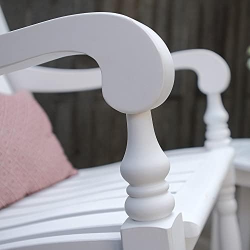 Cambridge Casual Thames Oversized Rocking Chair, White