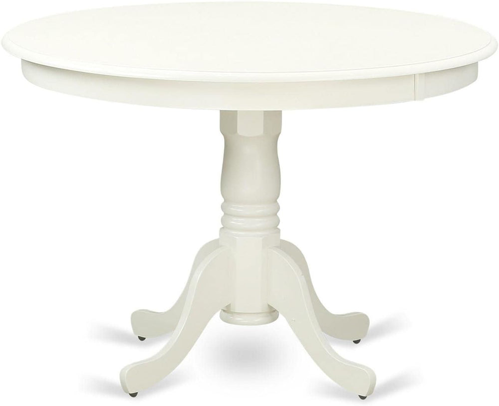 East West Furniture HLCL3-LWH-W 3 Piece Dining Table Set for Small Spaces Con...