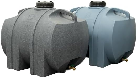 40 Gallon Portable Utility Water Tank (Granite)