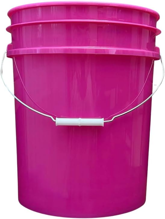 House Naturals 5 Gallon Premium HPDE Plastic Bucket - Made in USA Food Grade ...