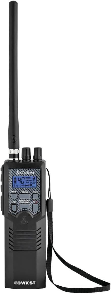 Cobra HH50WXST Handheld CB Radio - Emergency Radio with Access to Full 40 Cha...