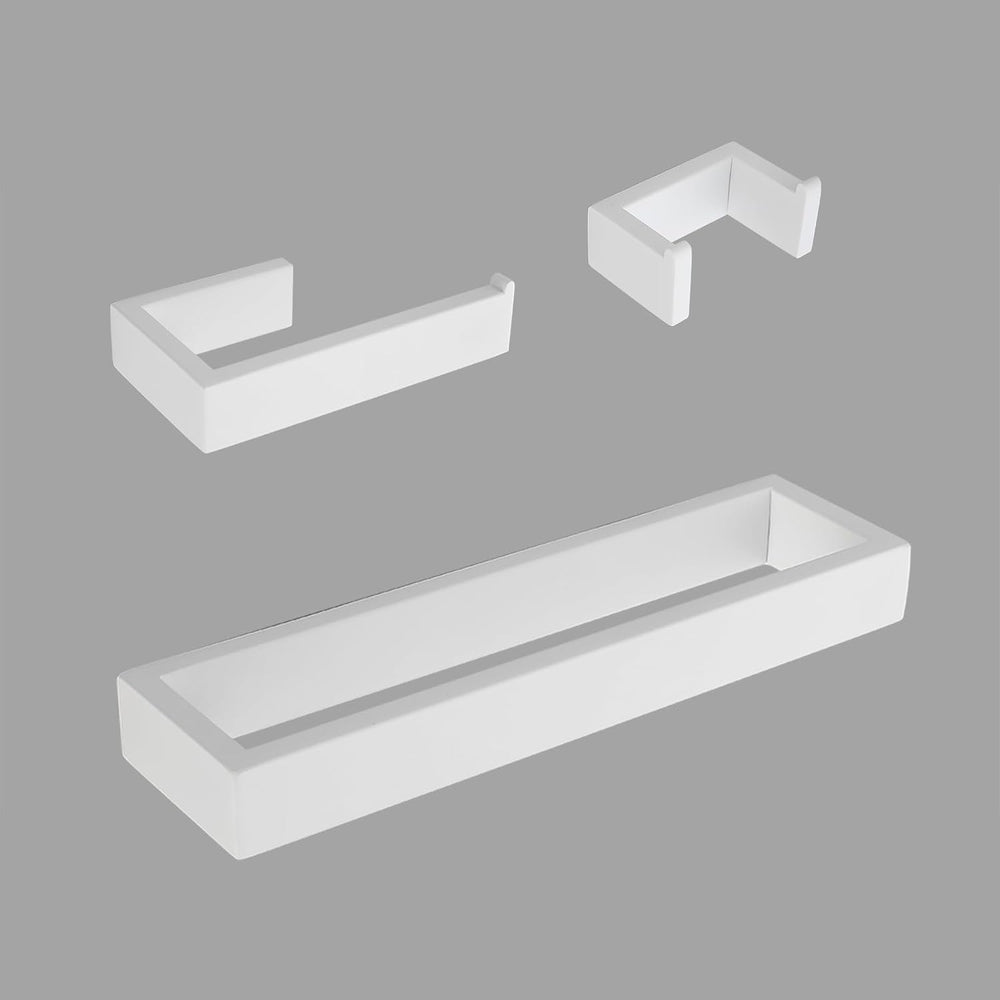 GERZWY 3-Piece Bathroom Accessory Set Stainless Steel Toilet Paper Holder Tow...