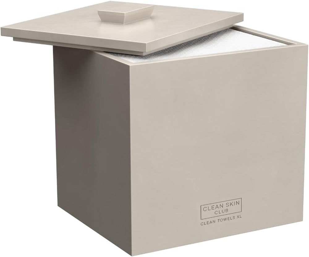 CLEAN SKIN CLUB Cement Box for 50 Disposable Clean Towels XL (Towels NOT Incl...