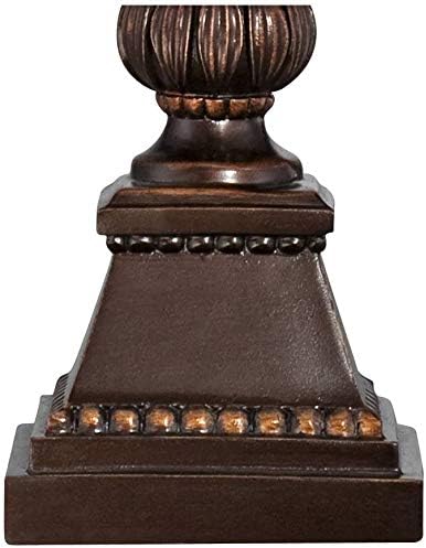 Mulholland 30" Bronze Brown Large 3-Way Table Lamp Table Top Dimmer