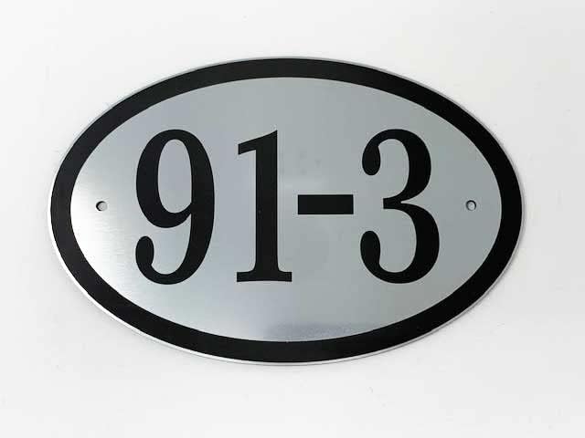 Comfort House Address Plaque Personalized. Display Your House Number. Made in...