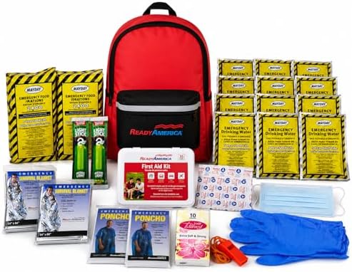 Ready America 70280 Emergency 2-Person 3-Day Survival Backpack