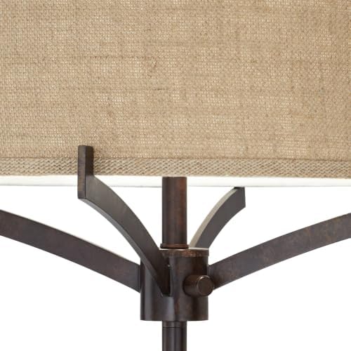 Tremont 62" Tall 2-Light Floor Lamp with Burlap Shade