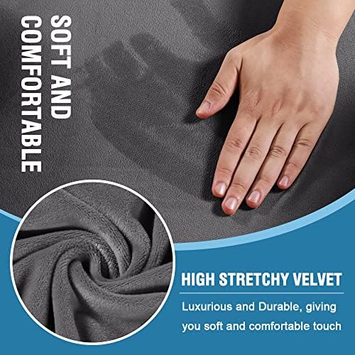 H.VERSAILTEX Sofa Cover 2 Piece T Cushion Armchair Slipcovers Thick Velvet Co...