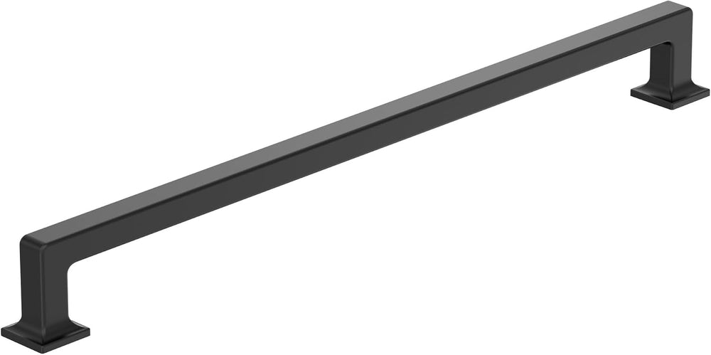 Amerock 12-5/8" Lintel Matte Black Drawer Pull