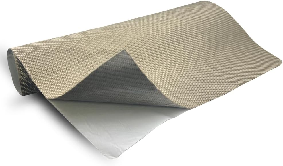 Titanium Thermal Barrier Adhesive Backed Heat Blanket Heat Shield Mat 12'...