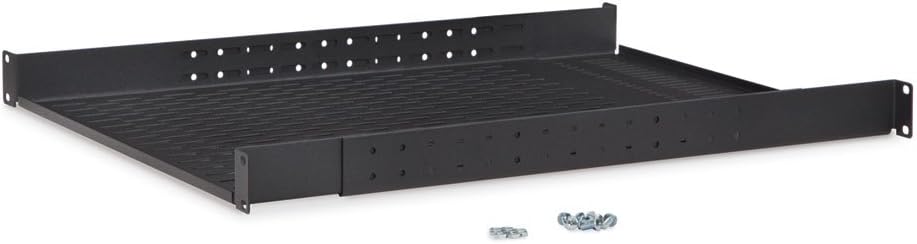 Kendall Howard 1U Vented 4-Point Adjustable Shelf