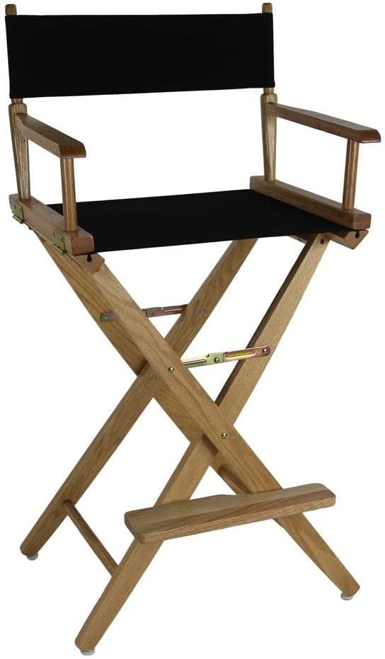 American Trails Extra-Wide Premium 30" Director's Chair Black Frame ...
