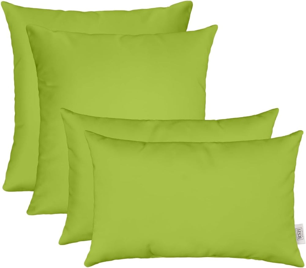 RSH DECOR: Sunbrella Lumbar & Square Pillows Set of 4 | 20" x 12&quo...