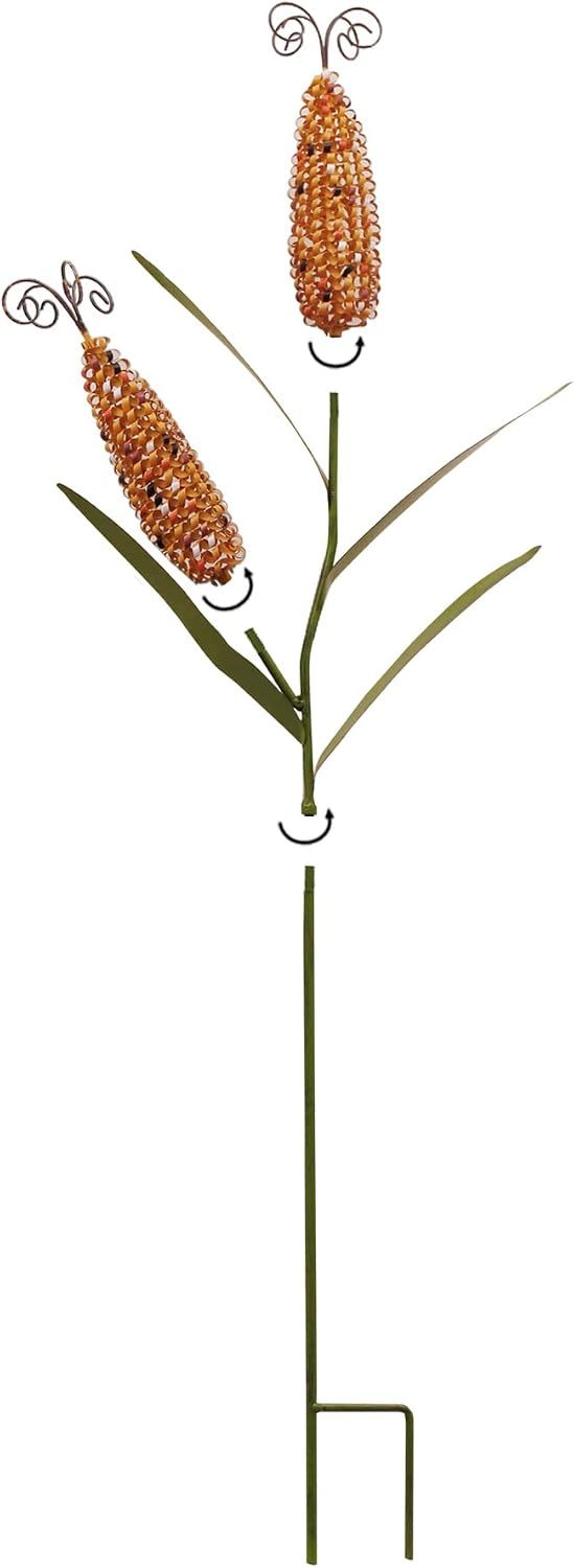 Corn Stalks Garden Stake Outdoor Fall Decor