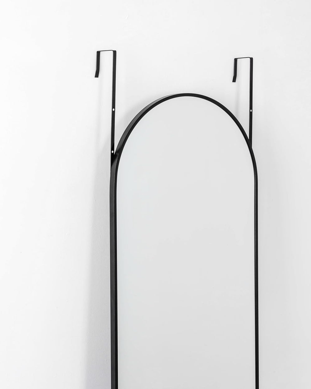 BEVERDY Over The Door Mirror - 16"x50" Full Length Arched Vertical ...