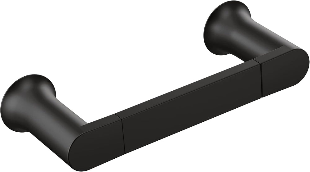 Moen Genta LX Towel Bar, Matte Black, 6.8-Inch, BH3886BL