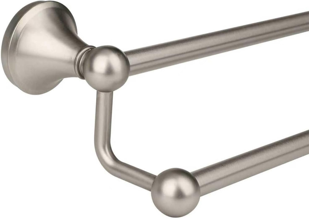 24 inch Double Towel Bar Towel Racks for Bathroom Brushed Nickel