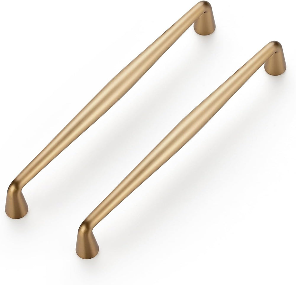 Ravinte Champagne Bronze Cabinet Handles Solid Handles,6-1/4 Inch,10 Pack