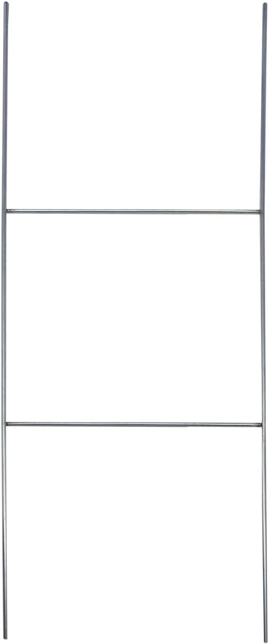Sturdy Metal Wire Step Stake Frame for Yard Signs - 10 x 24 inch H Frame Wire...