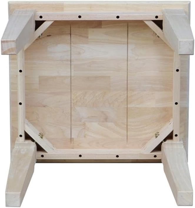 IC INTERNATIONAL CONCEPTS Java End Table Unfinished